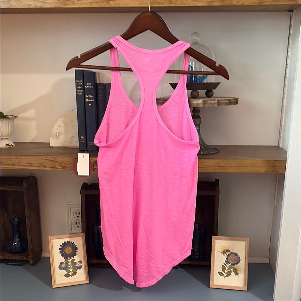 Pink Racerback Tank Top - Picture 4 of 4